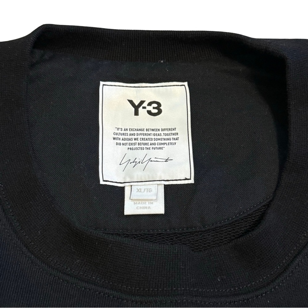 🔥🔥Y-3 Yohji Yamamoto Adidas 3 Stripe Crewneck Sweater - Picture 6 of 8